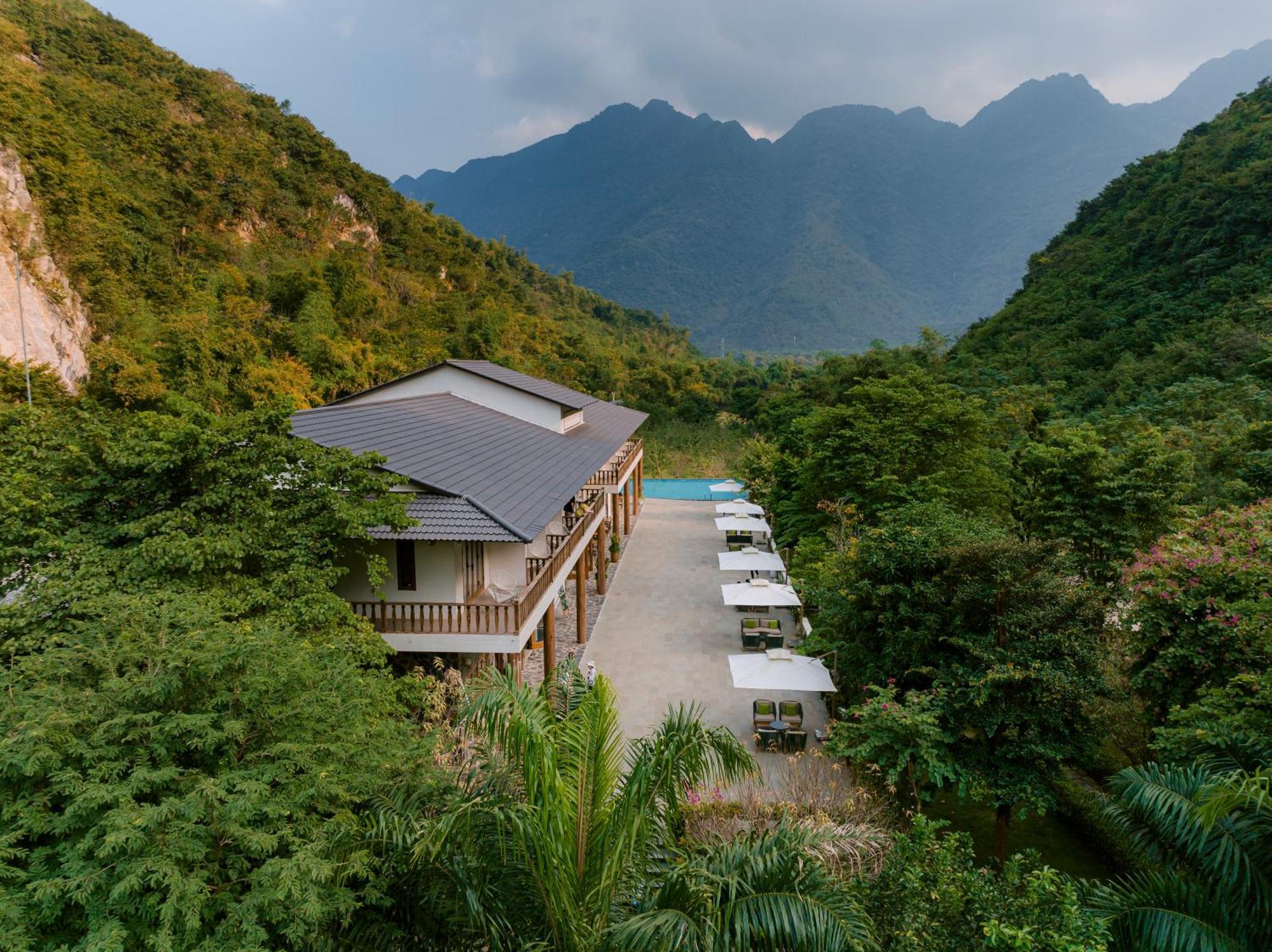 Mai Chau Mountain View Resort Exterior foto