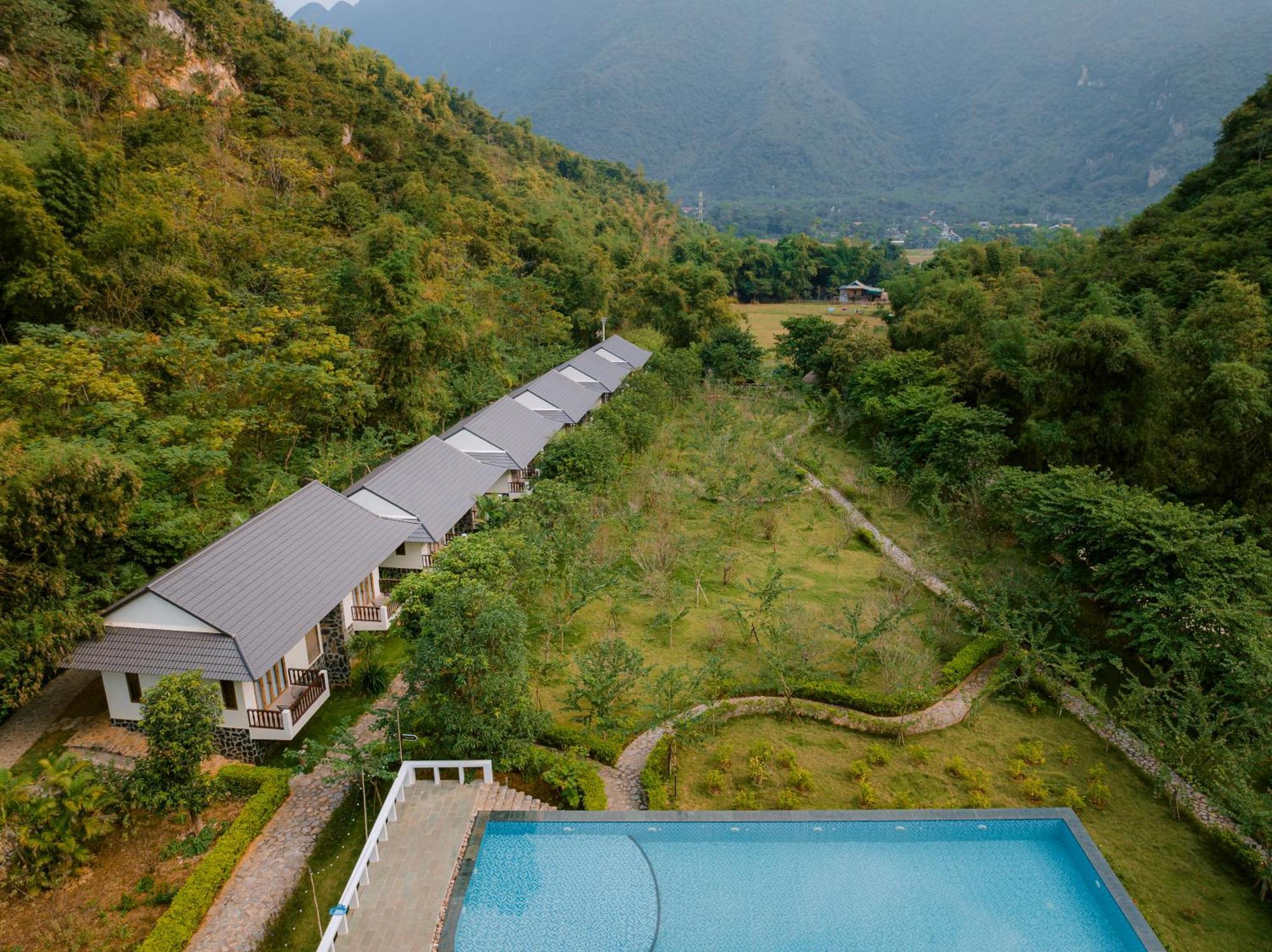 Mai Chau Mountain View Resort Exterior foto