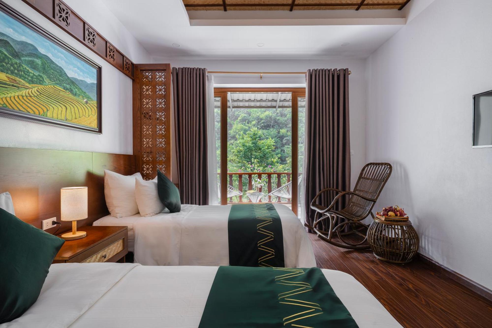 Mai Chau Mountain View Resort Exterior foto